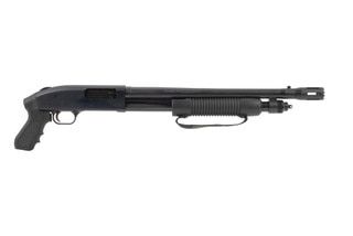 Mossberg 590 Cruiser 12 Gauge Pump Action Shotgun features a pistol grip